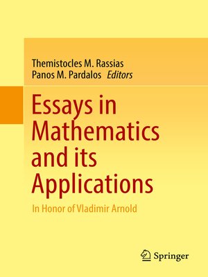 cover image of Essays in Mathematics and its Applications